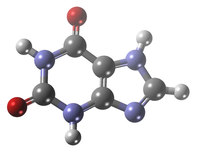 File:Xanthine-3D-balls.png